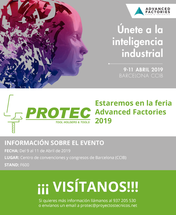 Estaremos en la próxima edición de la feria Advanced Factories de Barcelona 1